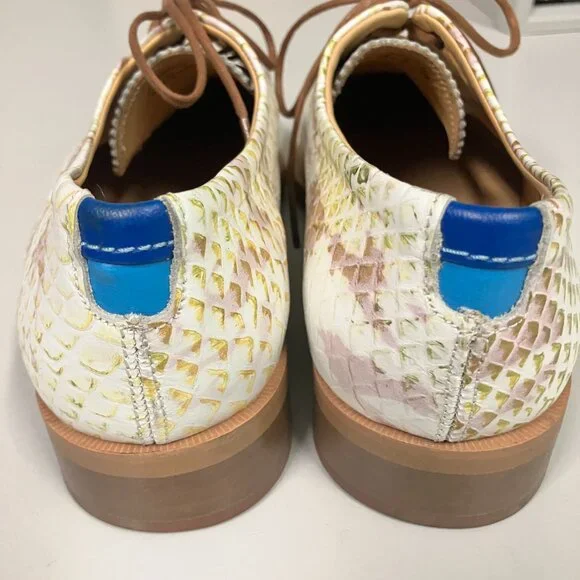 *Barely Worn* 2019 Fluevog Modvog ACE FACE! Snake, Size Men's 5 (Women's 8.5)! - Picture 8 of 13